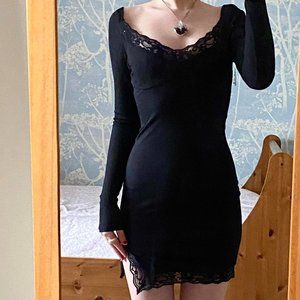 SHEIN Womens Black Dress